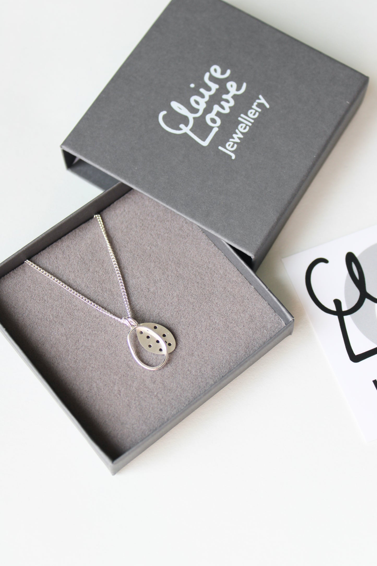 Tiny Double Pebble Necklace