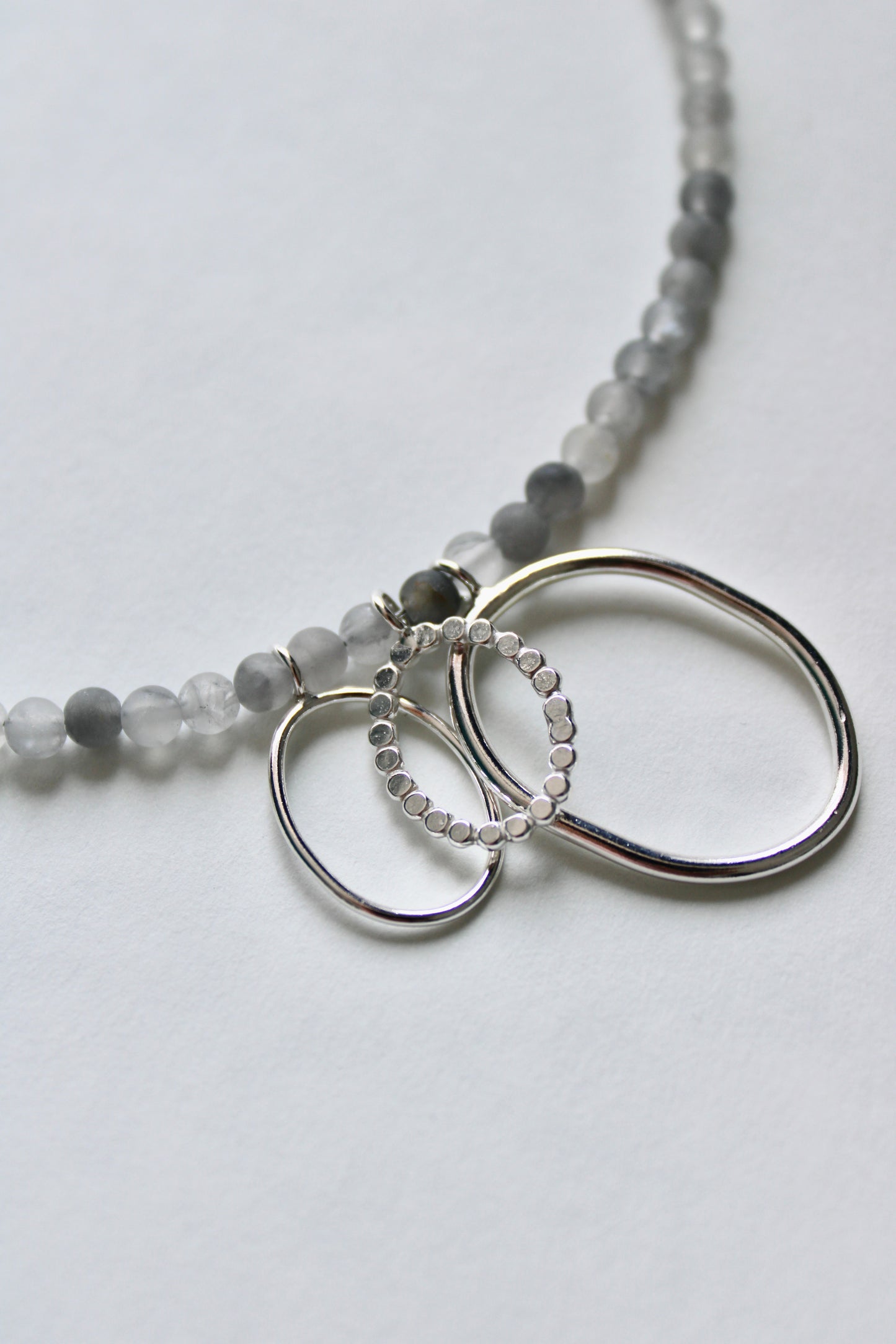 Pebble and Bead Necklace