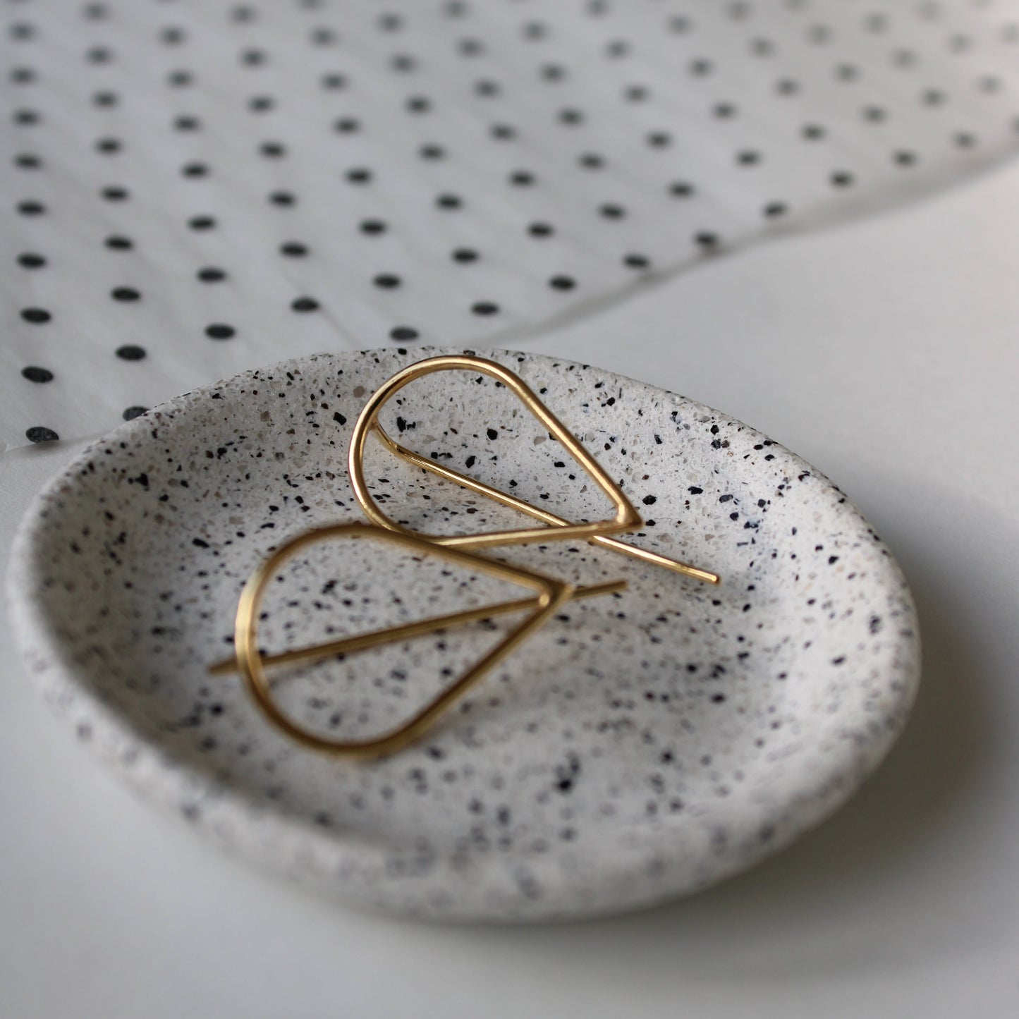 Teardrop Threaders -Gold