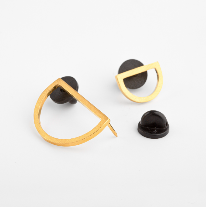 Arc Double Pin Set -Gold