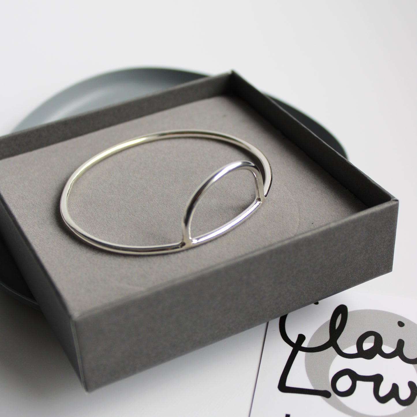 arc bangle silver