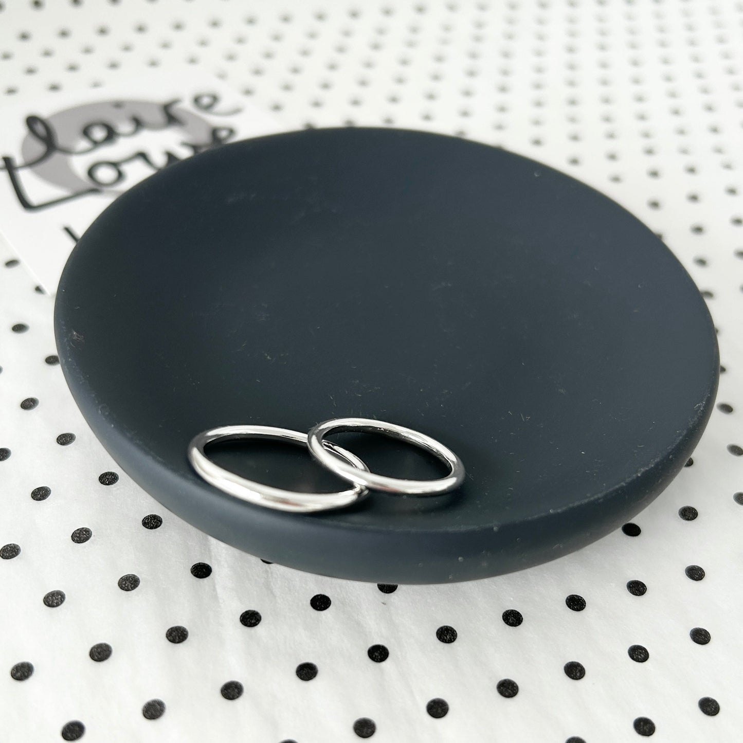 plain silver ring