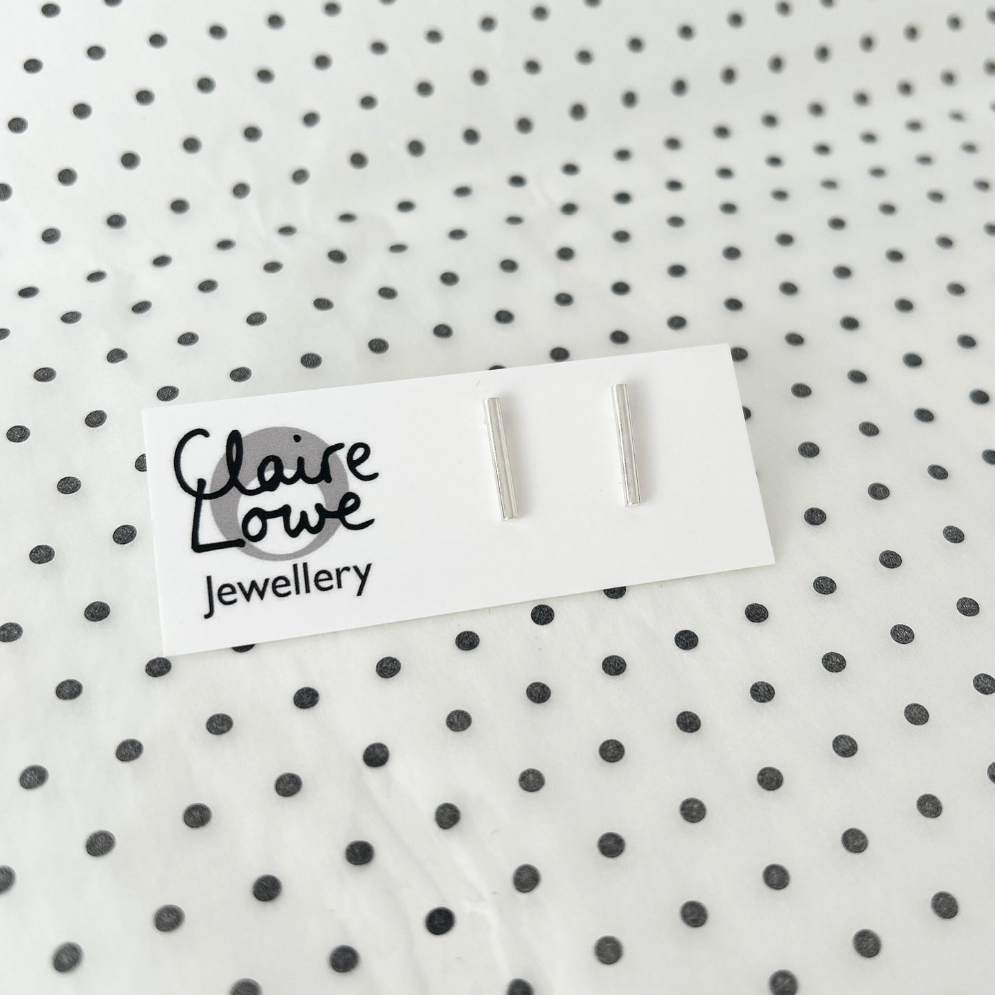 Silver line studs