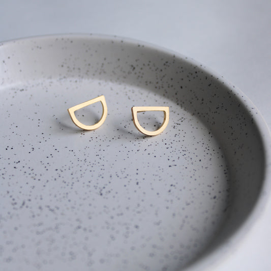 arc studs gold