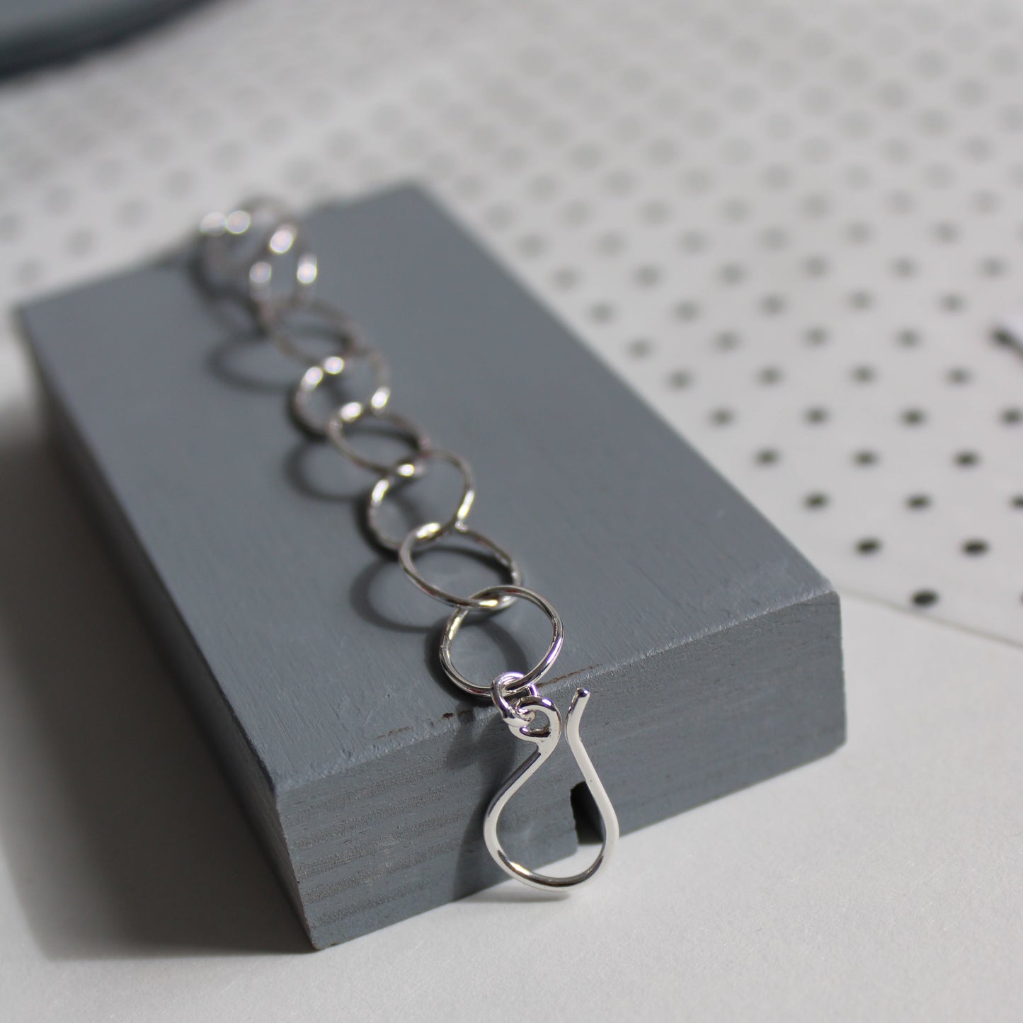 handmade silver bracelet