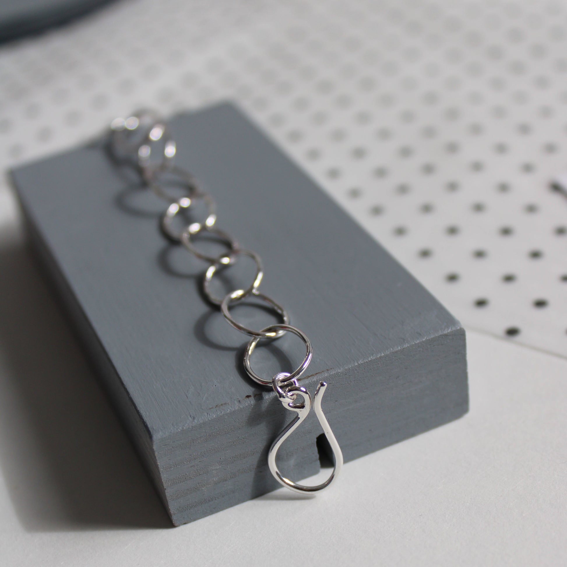 handmade silver bracelet