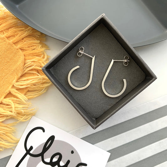 square teardrop hoops box